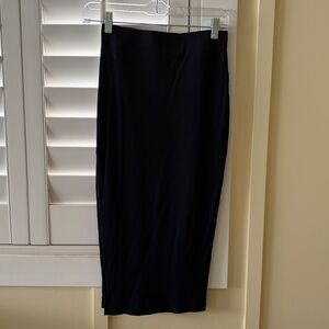 Stillwater black ribbed Pencil Skirt NWT XS